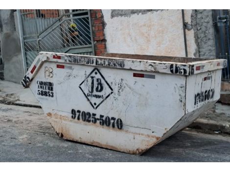 Contratar Caçambas na Penha