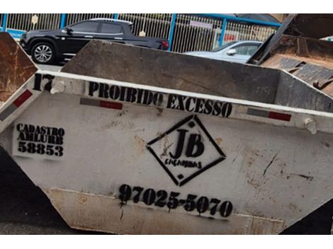 Aluguel de Caçambas para Empreiteiras na Vila Diva