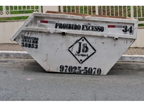 Alugar Caçambas para Residências na Vila Matilde
